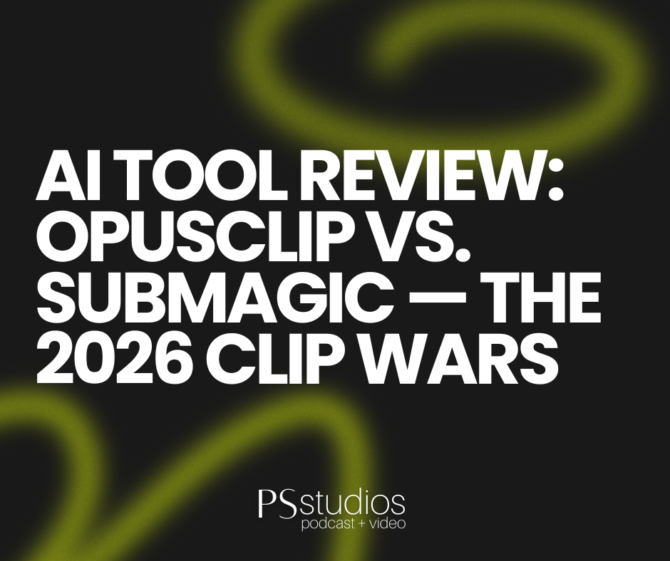 AI Tool Review OpusClip vs. Submagic — The 2026 Clip Wars