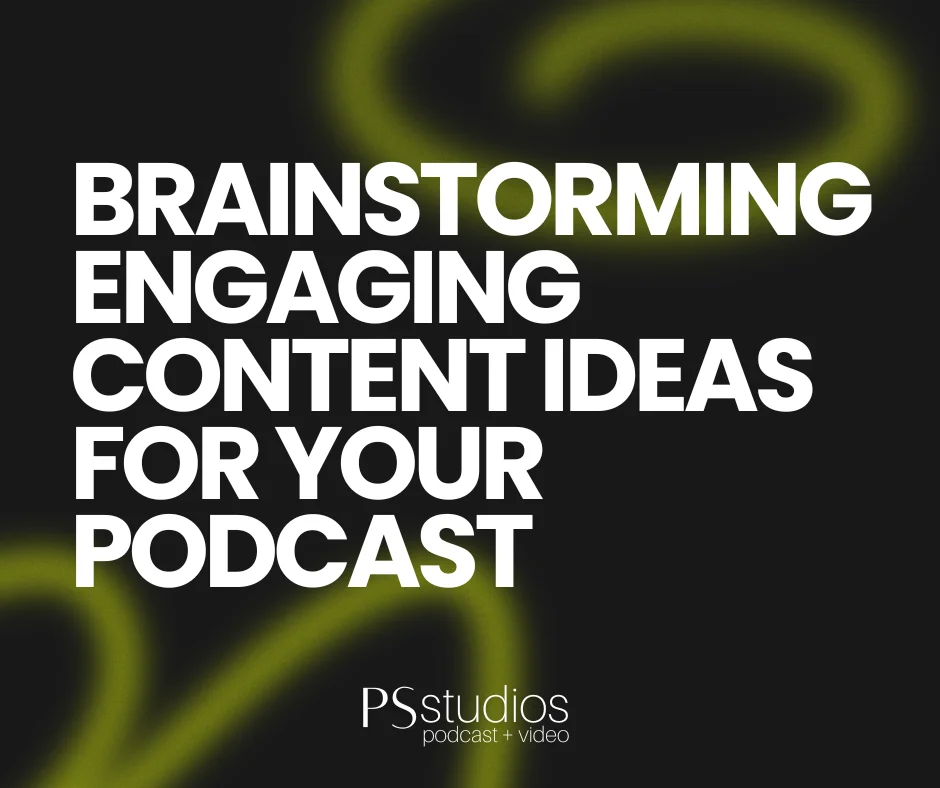 brainstorming engaging content ideas for