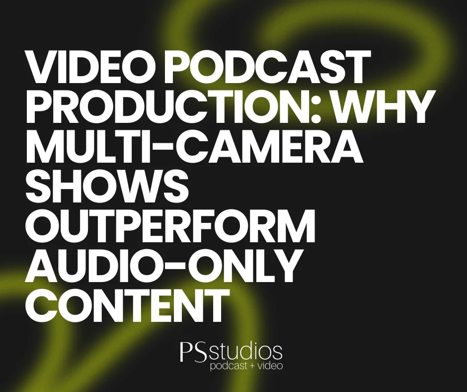 Video Podcast Production Why Multi-Camera Shows Outperform Audio-Only Content