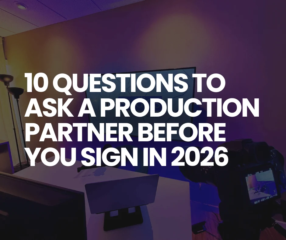 10 Questions to Ask a Production Partner Before You Sign in 2026