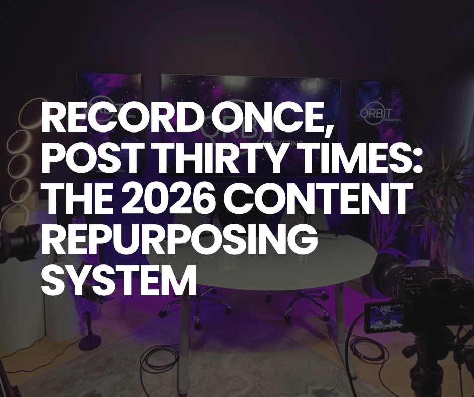 Record Once Post Thirty Times The 2026 Content Repurposing System